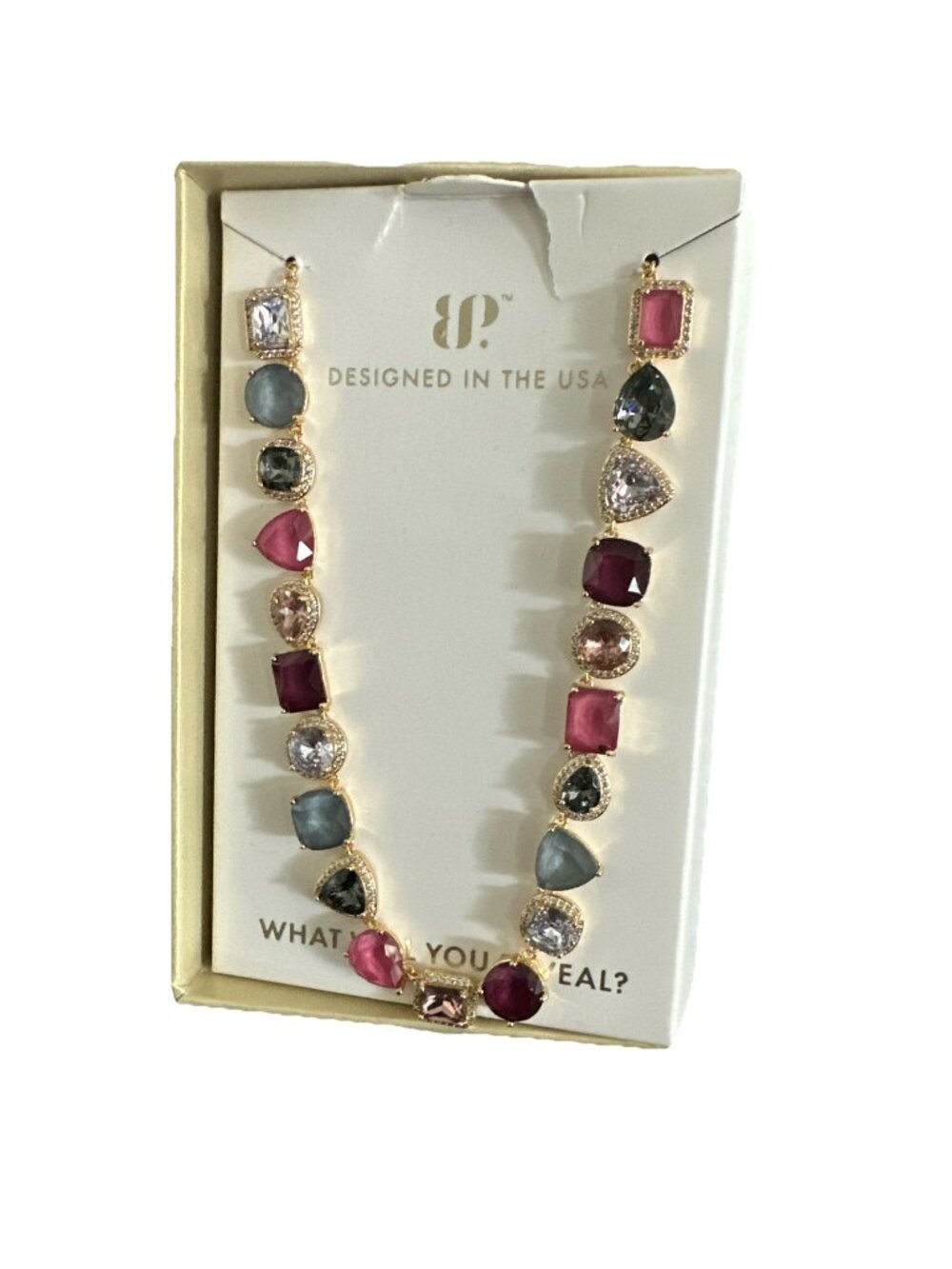 Bomb Party Jewel Candy 2025 Necklace RARE UNICORN NK46168 Shaped By Sparkle